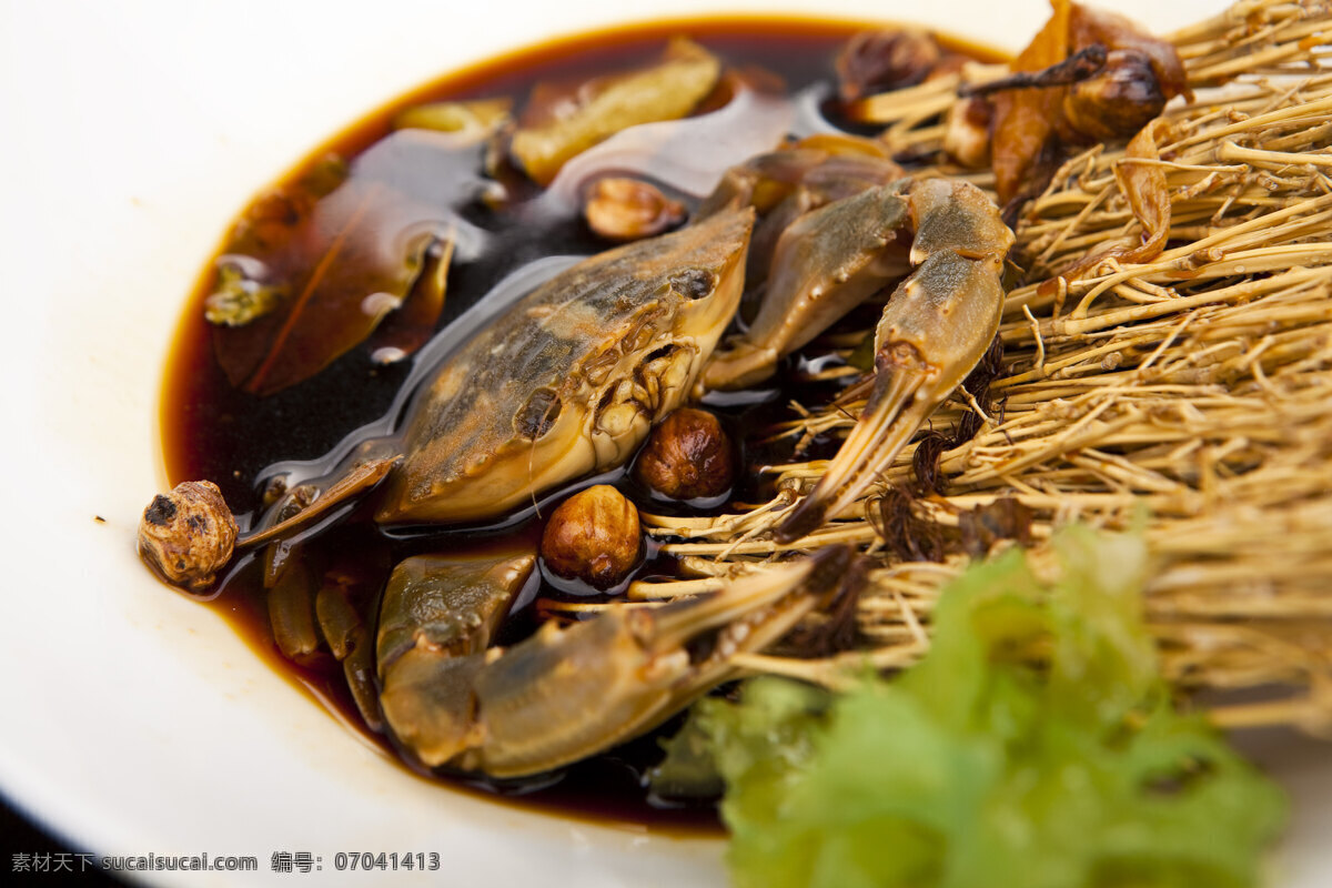 秘制醉蟹 食物 螃蟹 醉蟹 料理美食 传统美食 餐饮美食