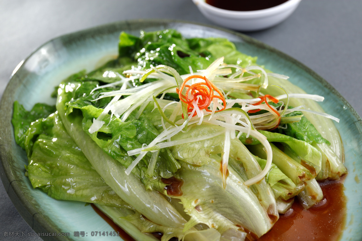 白灼生菜 清炒生菜 炒生菜 炒青菜 炝生菜 美食摄影 餐饮美食