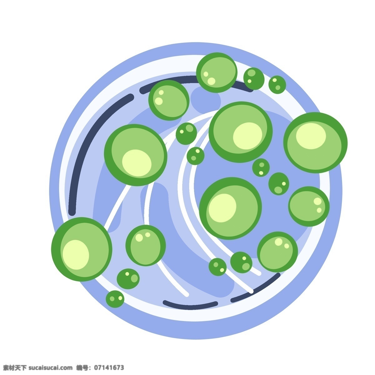 绿色 气泡 病毒 插画 绿色气泡病毒 细菌和真菌 菌落 绿色病毒插画 细胞 病毒感染 细菌感染插画