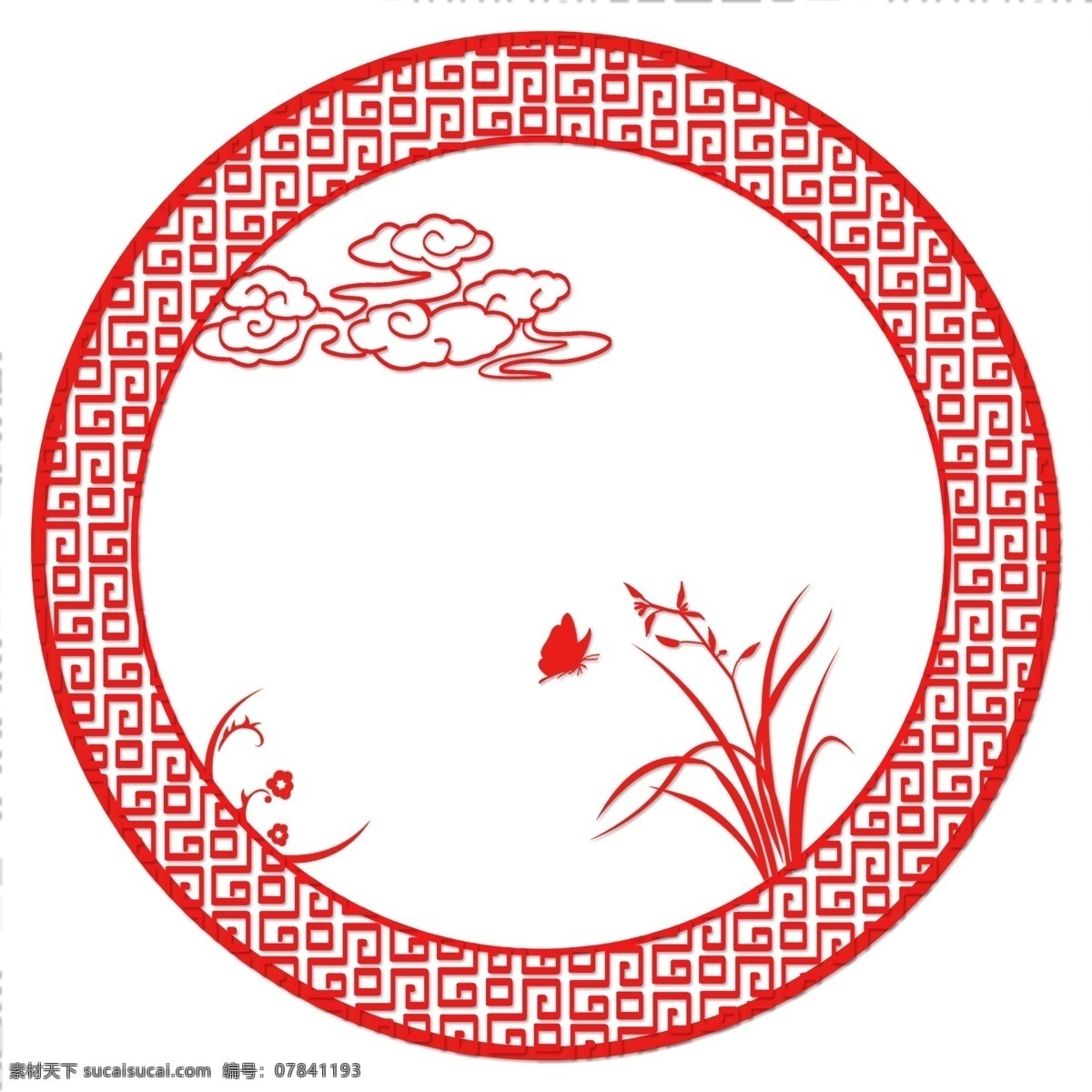 中国 风 古典 风格 扁平 边框 矢量图 中国风 古典风格 扁平风 简约 古风手绘 矢量套图 红色 黄色 暖色调 古风