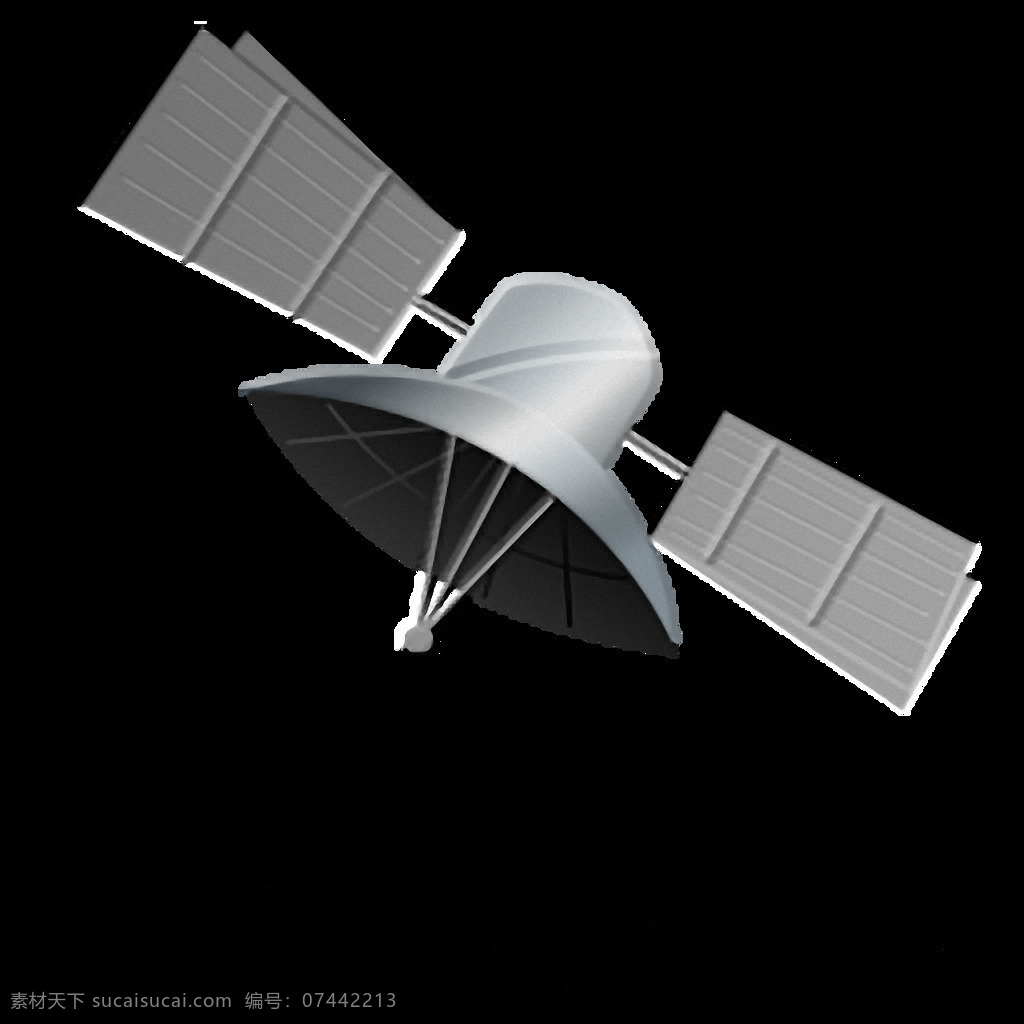 灰色 三维 人造卫星 免 抠 透明 中国人造卫星 东方红 人造通信卫星 人造遥感卫星 人造卫星运行 人造气象卫星 设计图