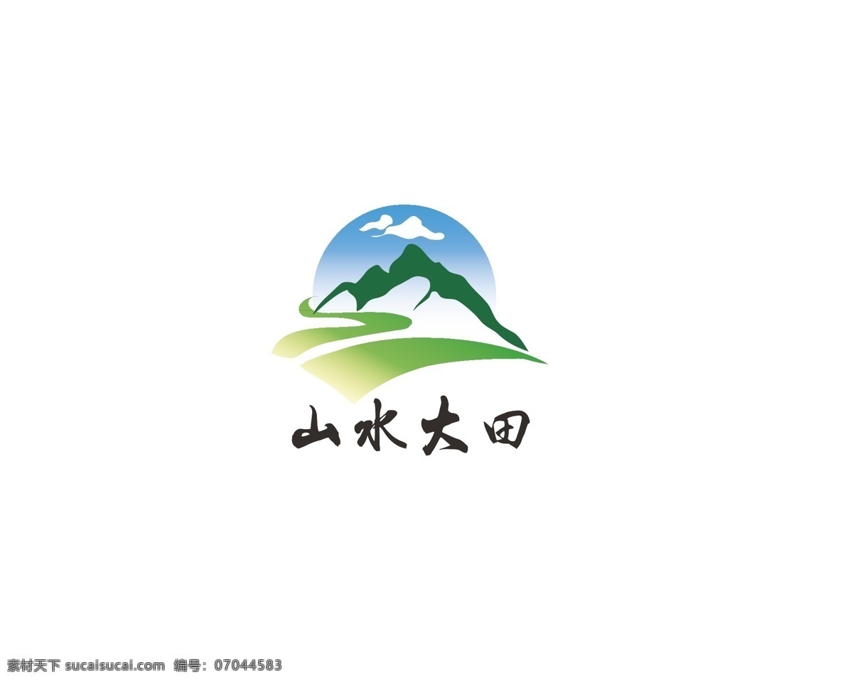 户外 logo 大山 蓝天 白云 标志图标 其他图标