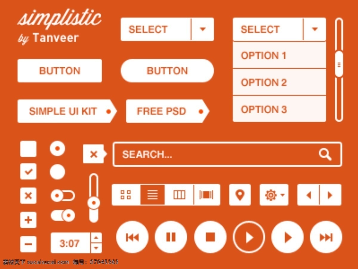ui 元素 盒 平面 简单的web web 按钮 标签 创意 高分辨率 接口 免费 清洁 时尚的 现代的 独特的 原始的 质量 新鲜的 设计新的 hd 用户界面 ui元素 详细的 最小的 简约的 简单的 工具箱 界面设置 试剂盒 集 平 滑块 切换 下拉菜单 搜索 单选按钮 复选框 球员 网格视图按钮 设置 搜索领域 矢量图