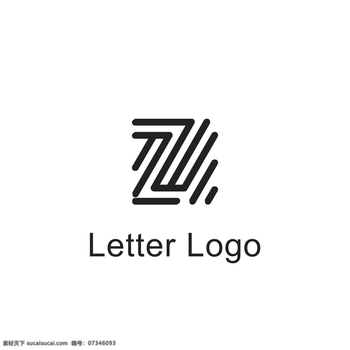 字母 变形 logo 字母logo 字母变形 字母z 线条logo logo设计 标识 标志 ai矢量