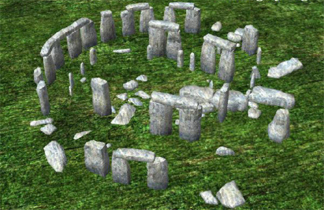 岩石 层叠 游戏 模型 岩石游戏模块 石头游戏插画 网游 3d模型素材 游戏cg模型