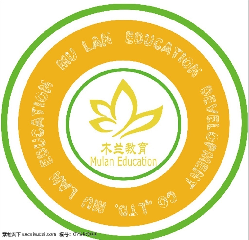 木兰logo 校徽 原创 标志 儿童 教育 标志图标 其他图标