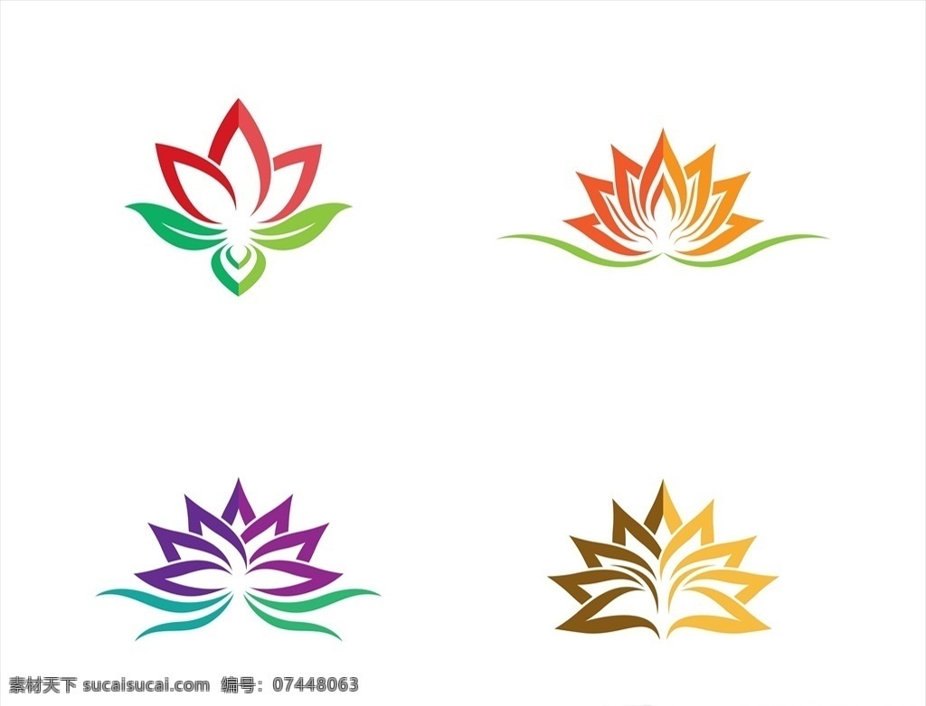 抽象 荷花 图标 抽象荷花图标 花 标志 标签 花纹 logo 标志图标 其他图标