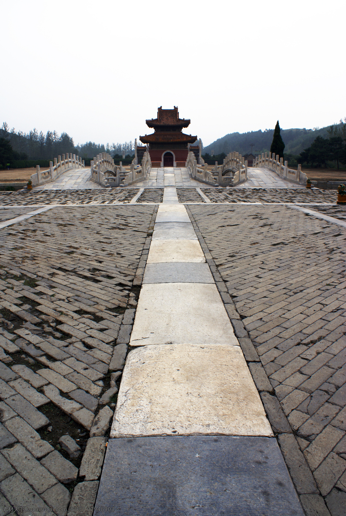 古建筑 背景 地面 砖地 大理石道路 装饰素材 大理石素材