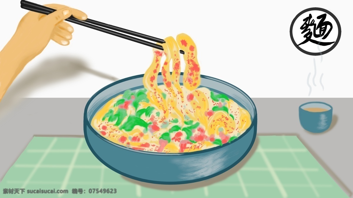 正宗 西安 油 泼 油泼面 小吃 美食 油泼辣子 美食城市