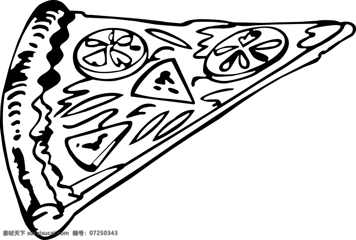 pizza 披萨 矢量图 披萨ai图稿 美食 餐饮美食 生活百科 矢量