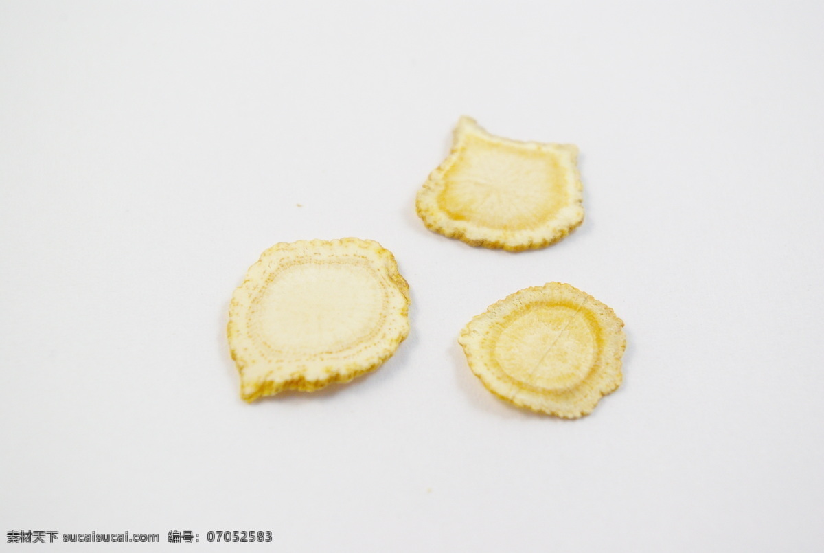 西洋参 人参 西洋参片 中药 黄色 药材摄影 食物原料 餐饮美食