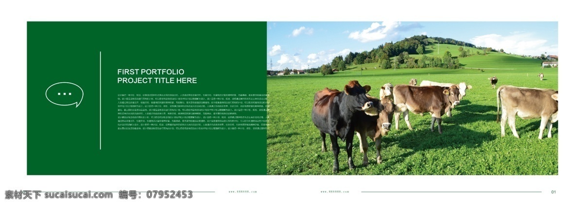 农业画册 农业 农产品 农产品画册 画册设计 画册内页设计 分层