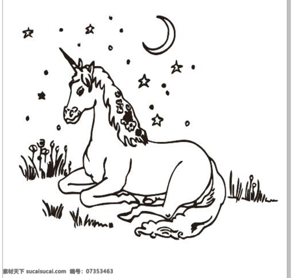 简笔画飞马4 简笔画 一笔画 儿童简笔画 动物简笔画 幼儿简笔画 矢量素材 帽子 简图 植物 草莓 黑白图 轮廓图