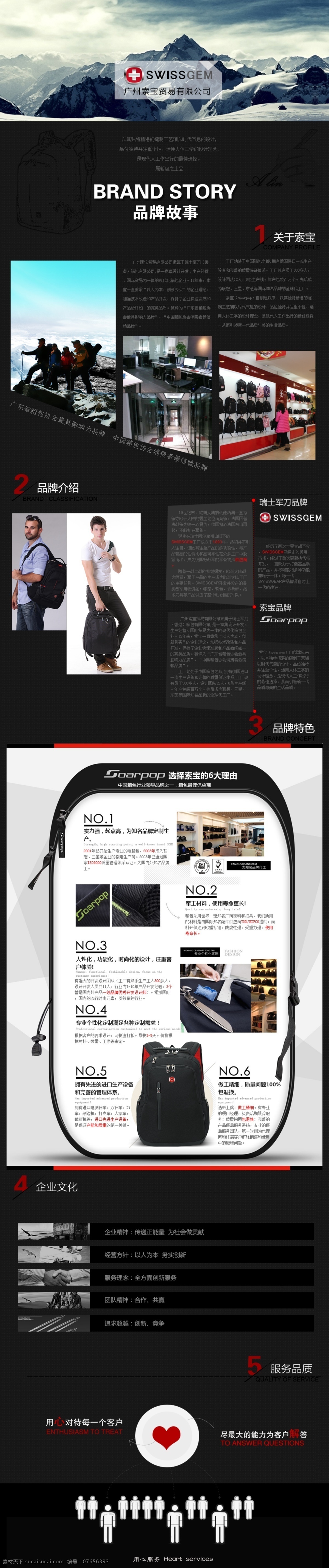 品牌故事 分层 网站内页 网站首页 原创设计 原创淘宝设计
