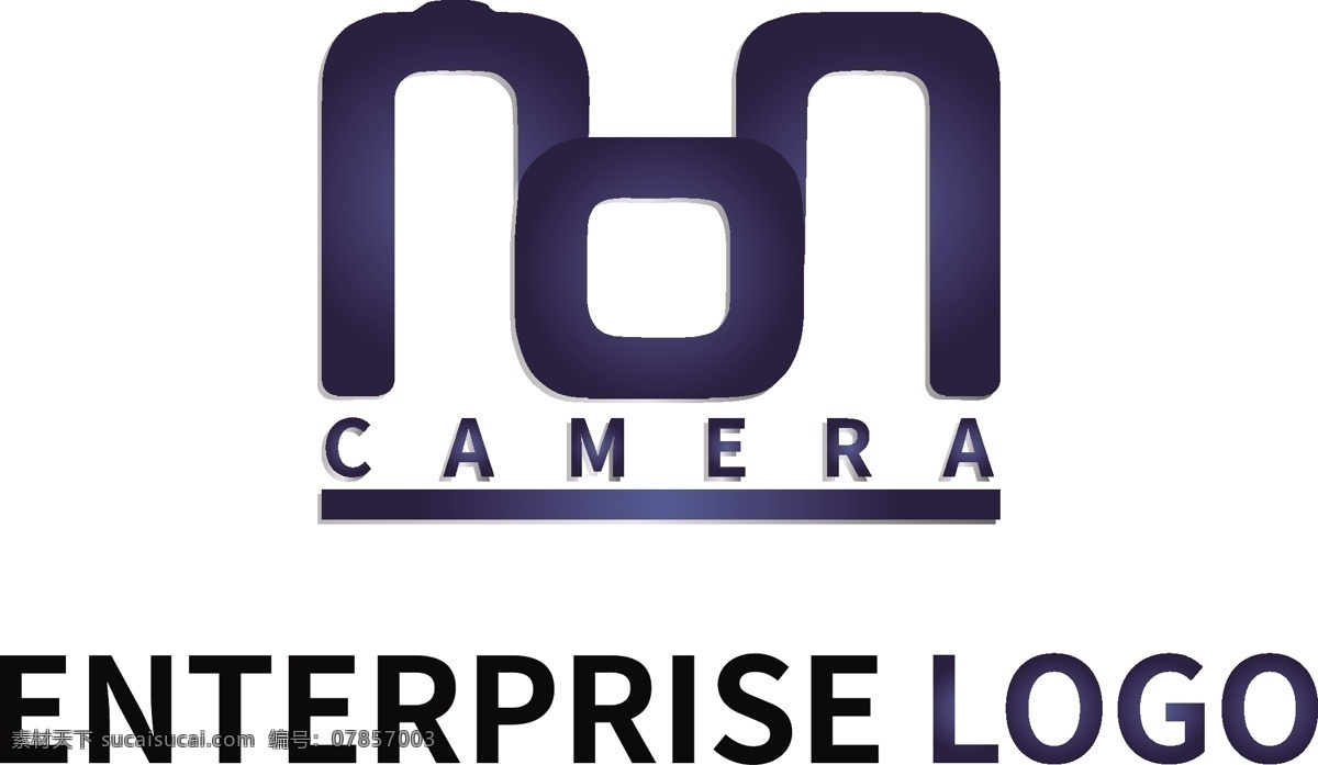 影视 传媒 logo 蓝色 相机 标志 公司 科技icon logo设计