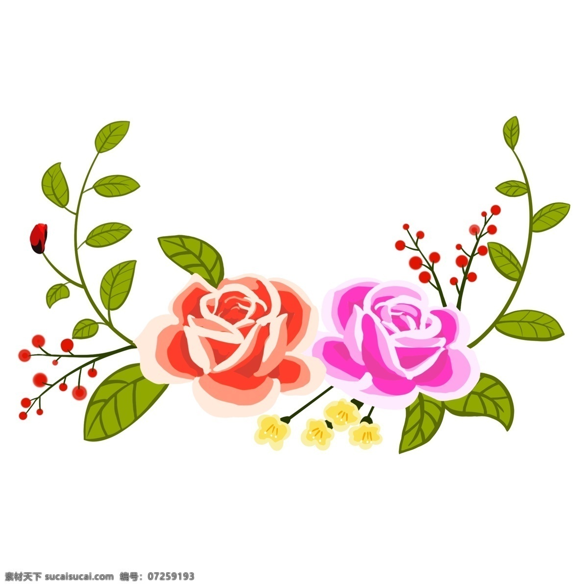 唯美玫瑰花藤 玫瑰花藤 鲜花植物 唯美花朵