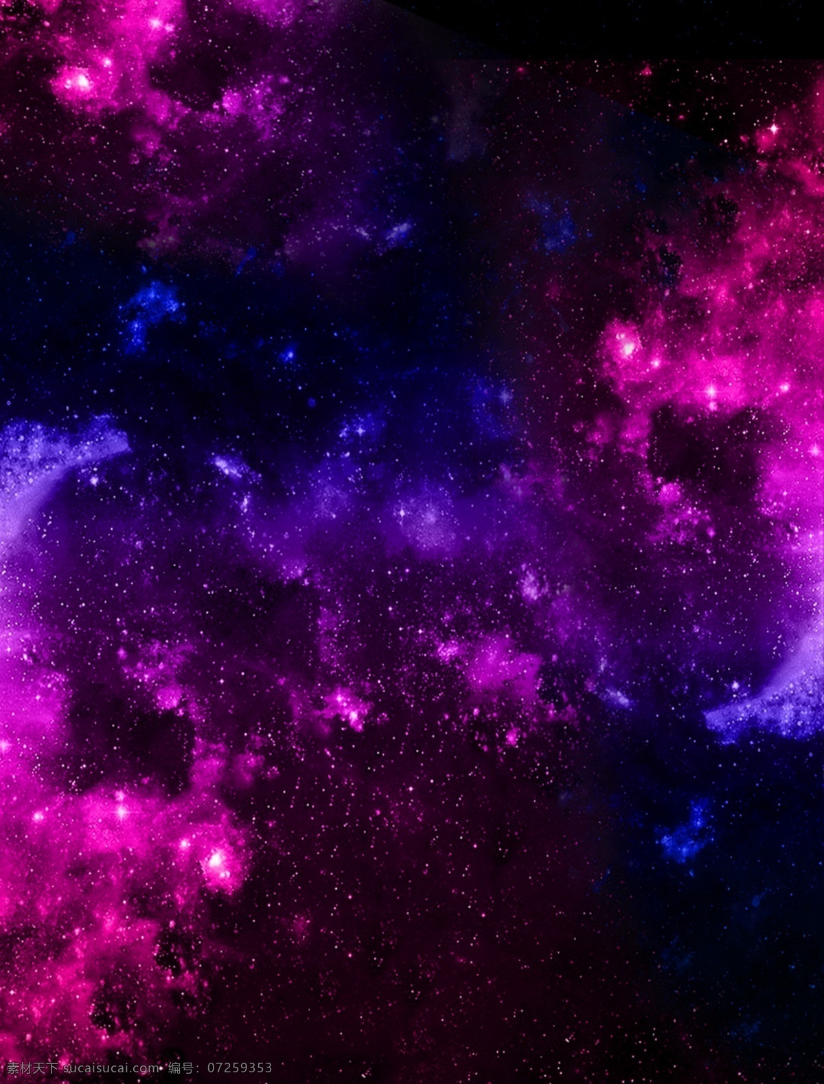 原创 手绘 绚丽 黑夜 星空 唯美 背景 梦幻 色彩 环境 广告背景