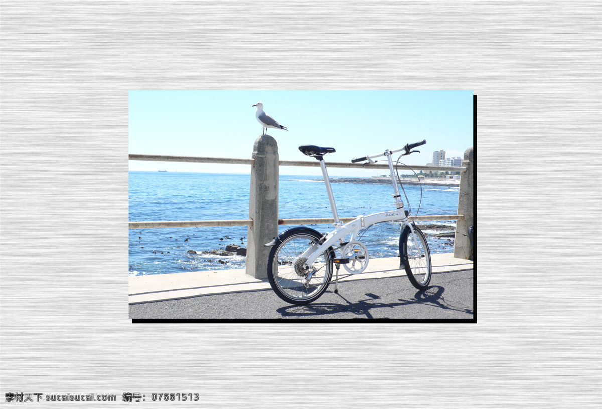 大海 单车 鸽子 公路 国外旅游 海边 海滩 旅游摄影 白鸽与自行车 自行车 大行车行 外国人 赛车 自行车之旅 psd源文件