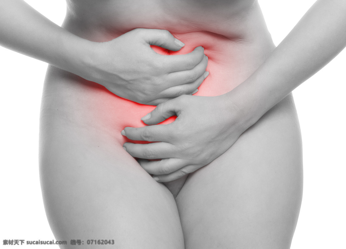 肚子痛 女性 肚子疼痛 小腹疼痛 疼痛部位 病痛 亚健康 人体 人体器官图 人物图片