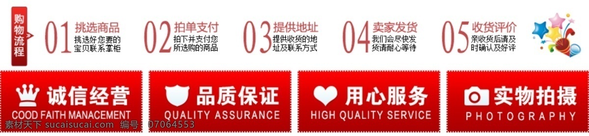 淘宝 购物 须知 流程 模板 宝贝 详情 页 图 图标 原创设计 原创淘宝设计
