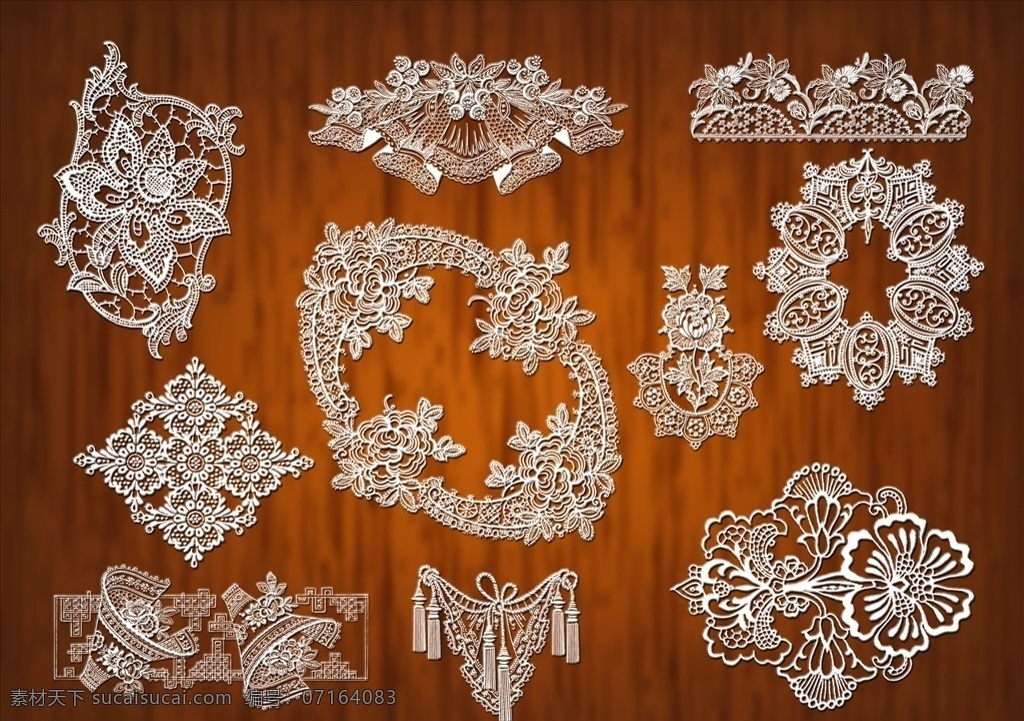 蕾丝花边 欧式花边 花边花纹 装饰花纹 花纹底纹 花纹 蕾丝花边素材 图层 花边 坠饰 婚纱 花纹边框 底纹边框