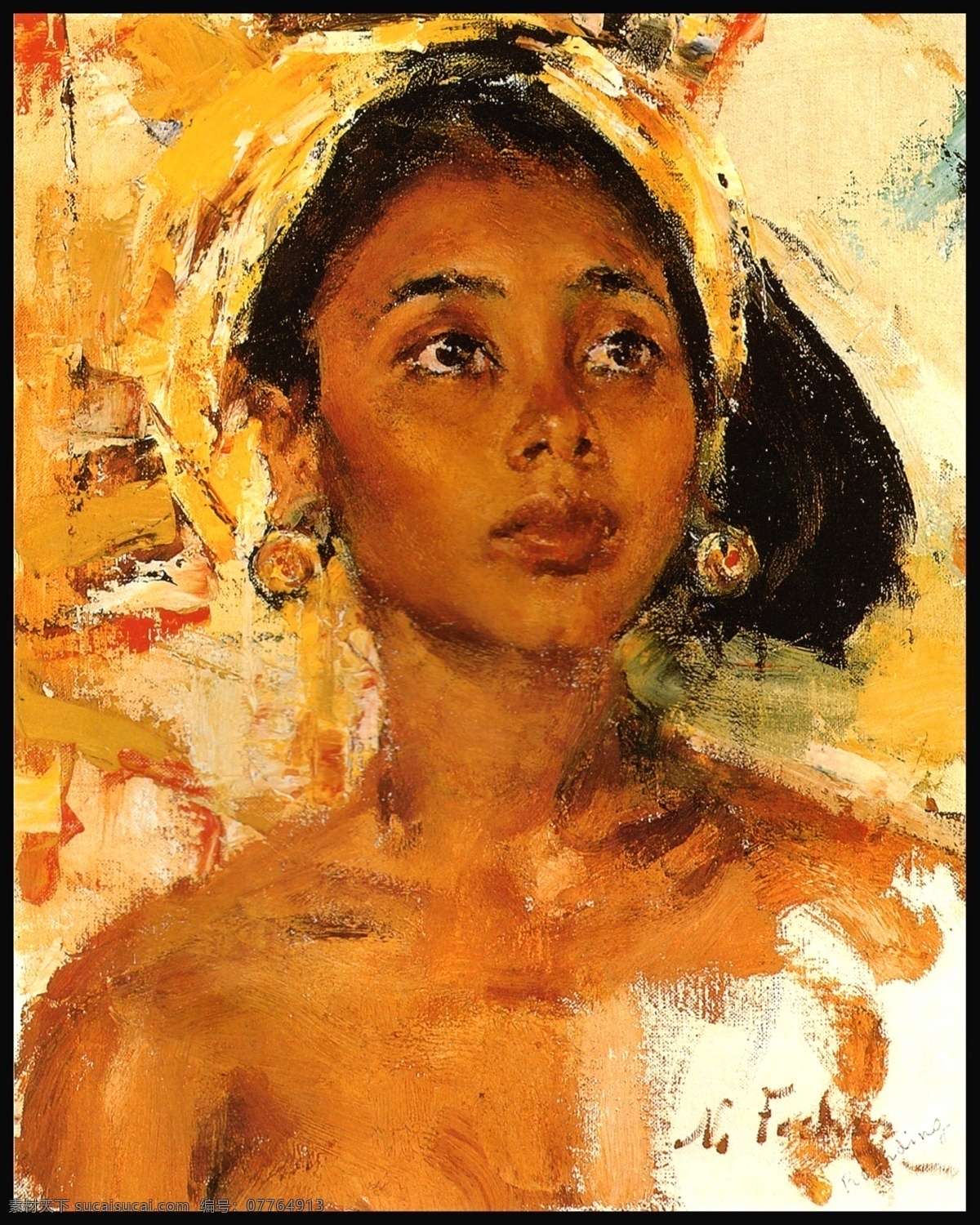 画布 画家 绘画书法 临摹 名画 女人 女性 人物 巴厘岛 女孩 设计素材 模板下载 巴厘岛女孩 画布油彩 油画 手绘 范本 油彩 装饰画 无框画 肖像 高清油画范本 文化艺术 家居装饰素材