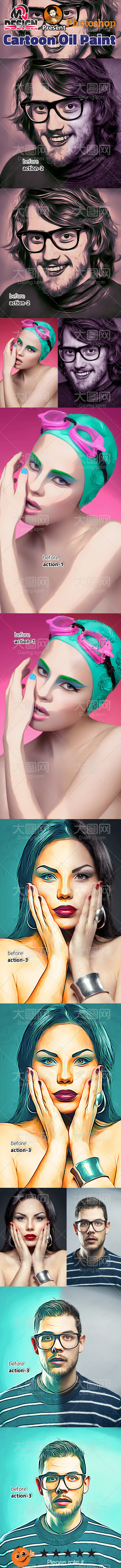 人像 照片 转 抽象 手绘 效果 ps 动作 ps动作 ps素材 canvas oil paintings actions 唯美油画 手绘油画 抽象油画 抽象绘画 抽象手绘 人像处理 手绘效果 手绘动作 油画效果 油画动作 绘画动作 人像油画效果 创意绘画动作