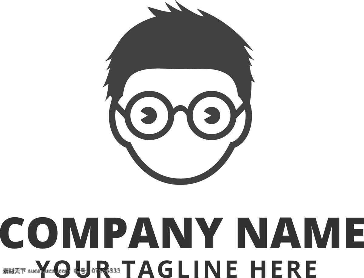 脸上的标志 标识 业务 图标 营销 眼镜 形状 企业 公司 品牌 企业形象 象征 现代 身份 商业标识 公司标志