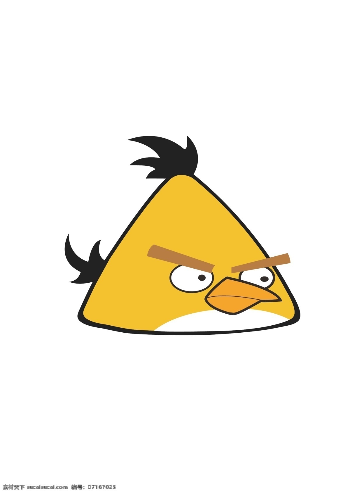 愤怒的小鸟 卡通 手绘 矢量 游戏人物 动漫动画 动漫人物