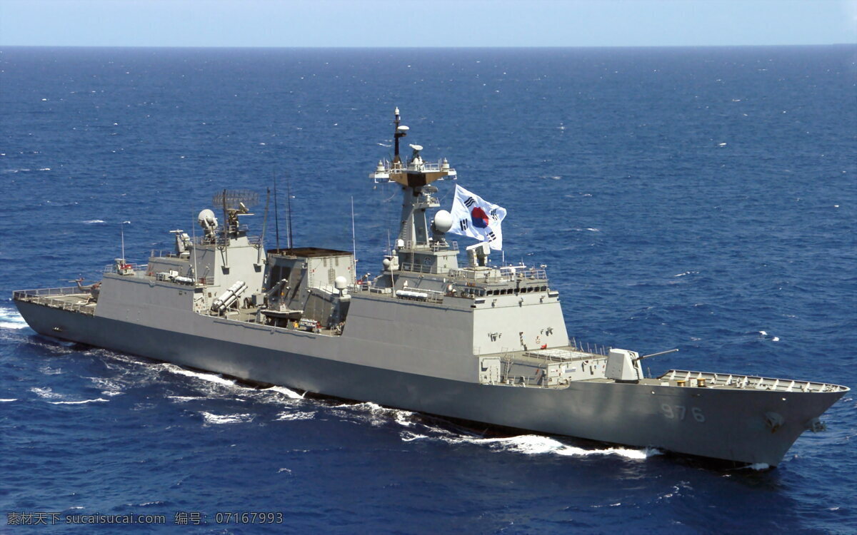 文武 大王 号 导弹 驱逐舰 军舰 韩国军舰 现代科技 军事武器 摄影图库