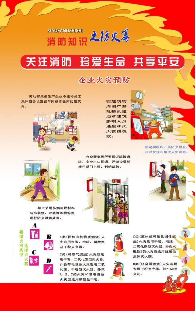 防火知识展板 防火 知识 防火篇 消防 展板 展板模板