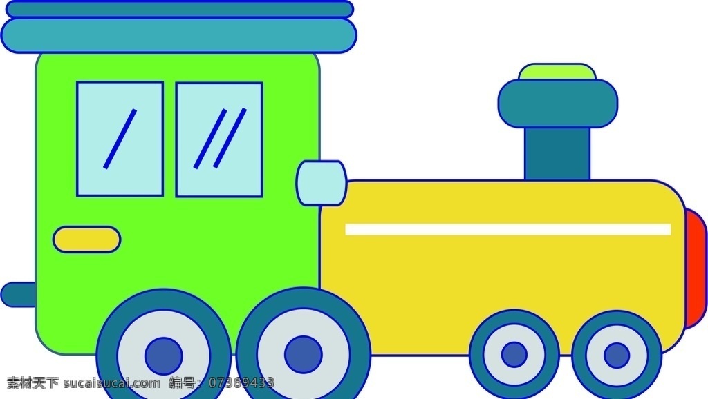 卡通火车图片 卡通 火车 车 图形 颜色 标志图标 其他图标