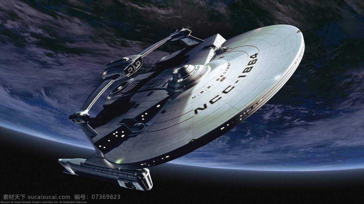 星 舰 翱翔 太空 中 背景 地球 星际 迷航 大气 科幻 星舰 恢弘 星际迷航 现代科技