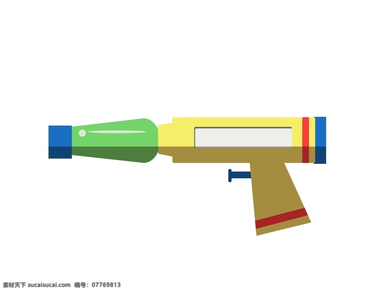 漂亮 水枪 玩具 插画 漂亮的水枪 卡通插画 水枪插画 玩具插画 水枪玩具 水枪模型 好看的水枪