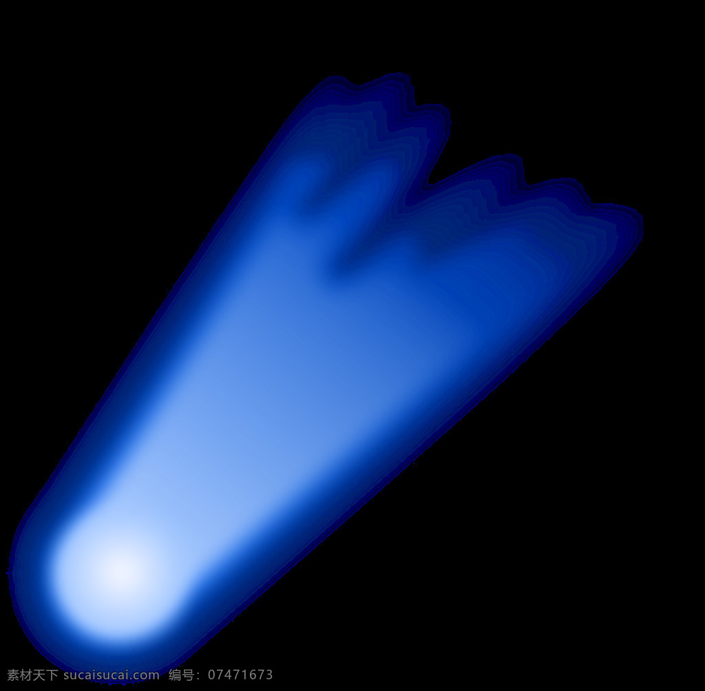 彗星免费下载 蓝色的 太阳能 系统 彗星 我是怎么做的 插画集