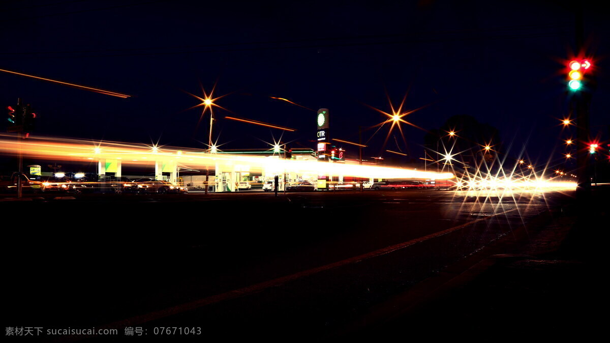 城市 公路 夜晚 风景 公路夜景 高速公路 高速 光影