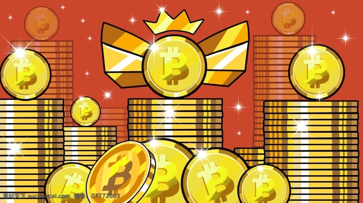 金融黄金比特币素材图片下载-素材编号07772003-素材天下图库