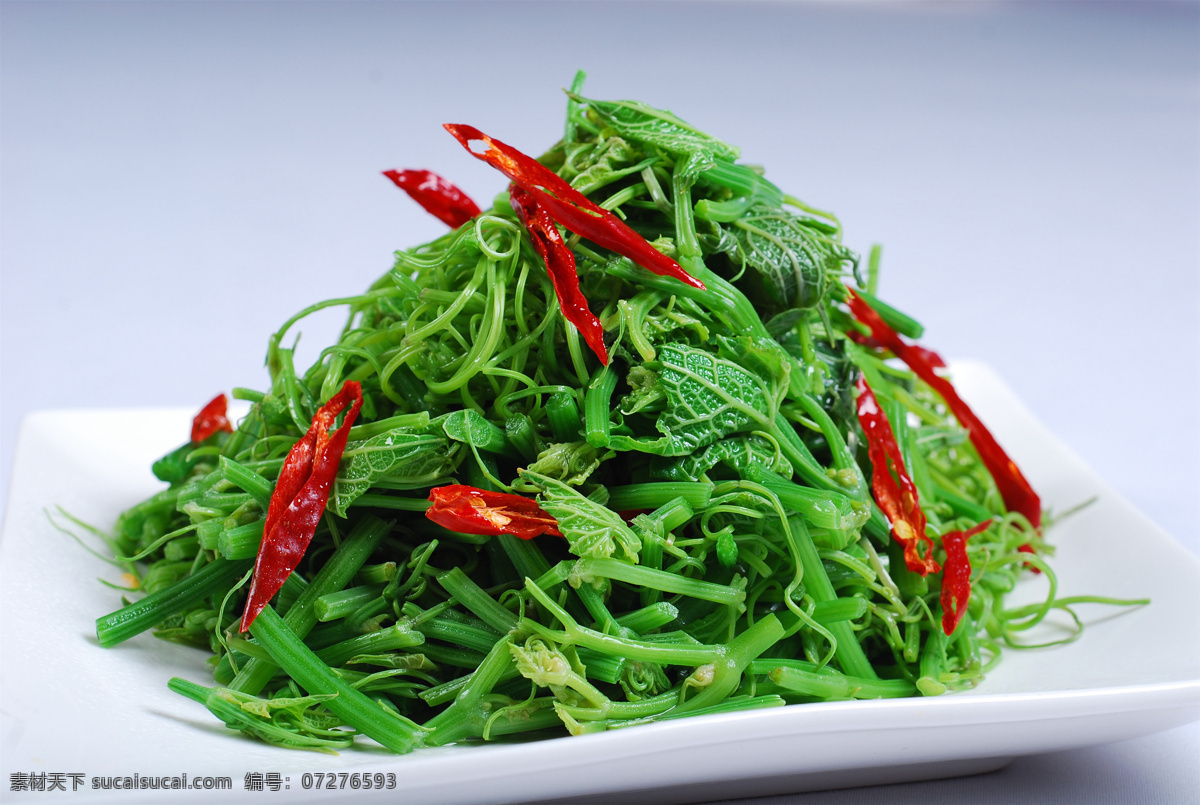 炝拌龙须菜 美食 传统美食 餐饮美食 高清菜谱用图