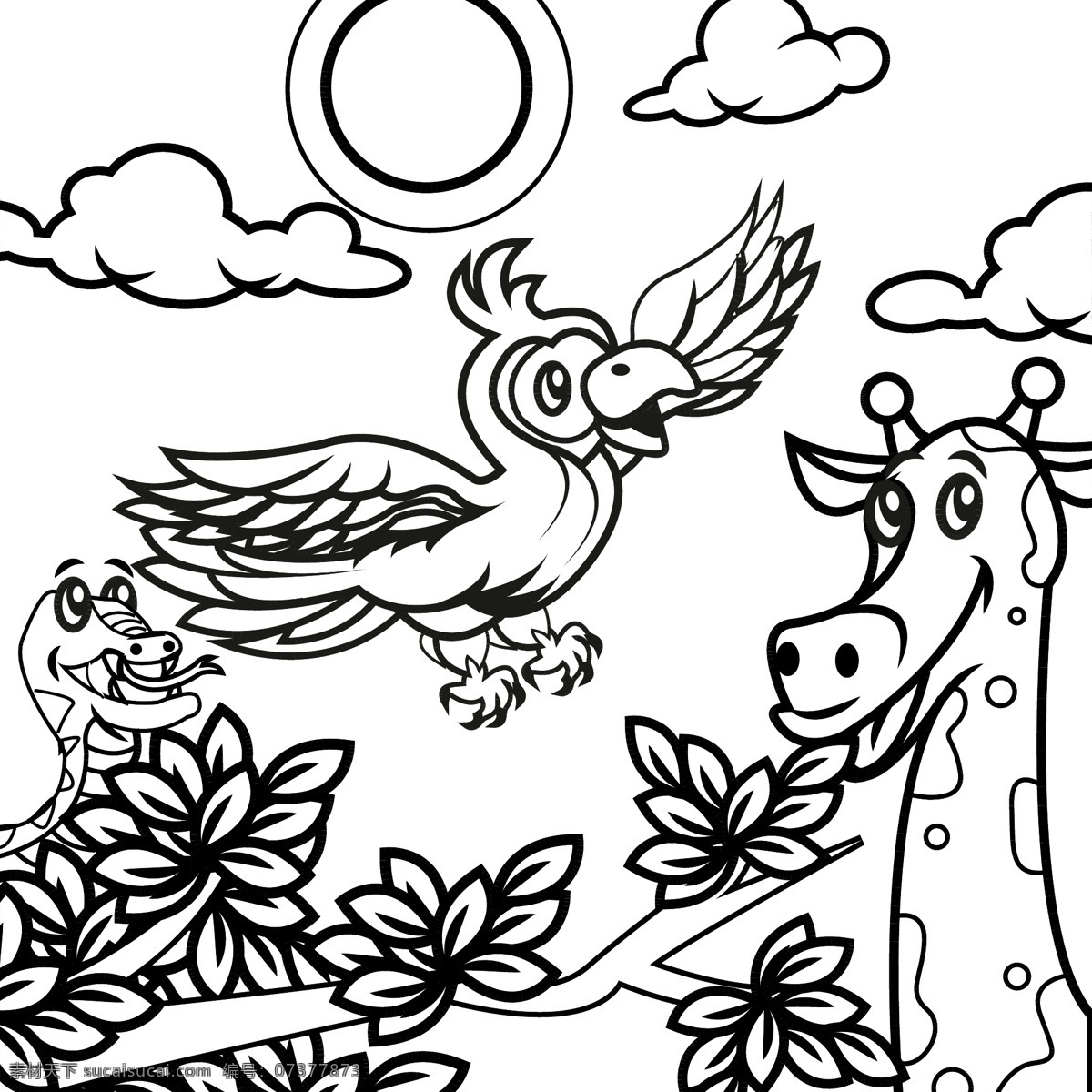 黑白卡通手绘 长颈鹿 鹦鹉 八哥 大森林 动物园 铅笔画 可爱 儿童节 绘画美术 卡通动漫 卡通儿童 儿童绘画 q版人物 手绘插画 幼儿园 贴纸 宠物 萌宠 q版漫画 卡通漫画 漫画角色 卡通形象 手绘画 卡通头像 卡通logo 清新 手绘素材 艺术剪影 动物世界 动物表演 童话世界 儿童绘本 logo素材 图标