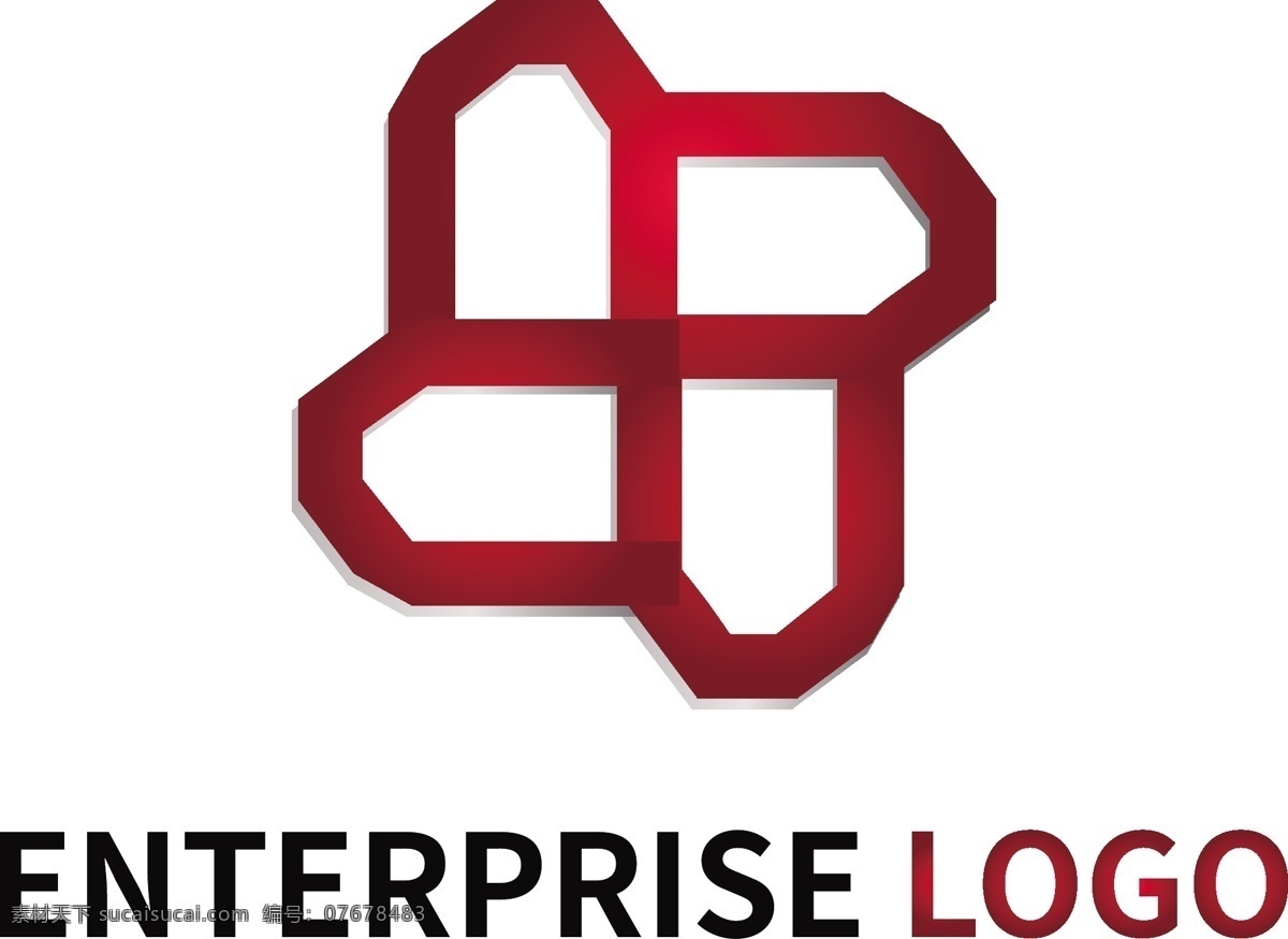红色 商务 logo 标志 公司 软件 科技 中式邀请函 logo设计