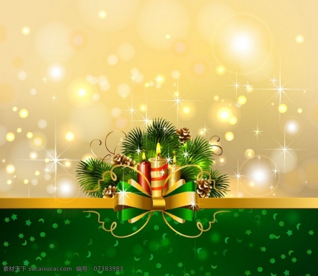 圣诞 蜡烛 蝴蝶结 拼接 merry christmas 节日素材 平安夜 圣诞节 圣诞节卡片 圣诞节快乐 圣诞节矢量 圣诞夜 文化艺术 节日庆祝