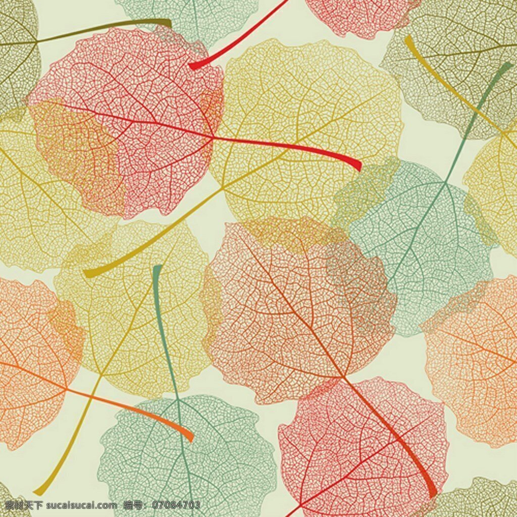 彩色 漂亮 叶子 矢量图 广告背景 广告 背景 背景素材 素材免费下载 矢量 秋季