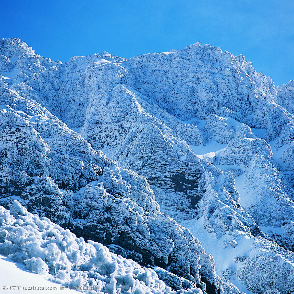 雪峰 白雪 雪山 雪景 冬天 风景 风景人物 自然景观 自然风景