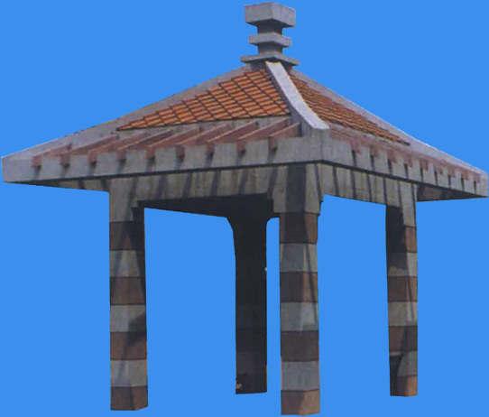 景观 亭 廊 小品 亭子 配景素材 景观小品 园林 建筑装饰 设计素材 3d模型素材 室内场景模型