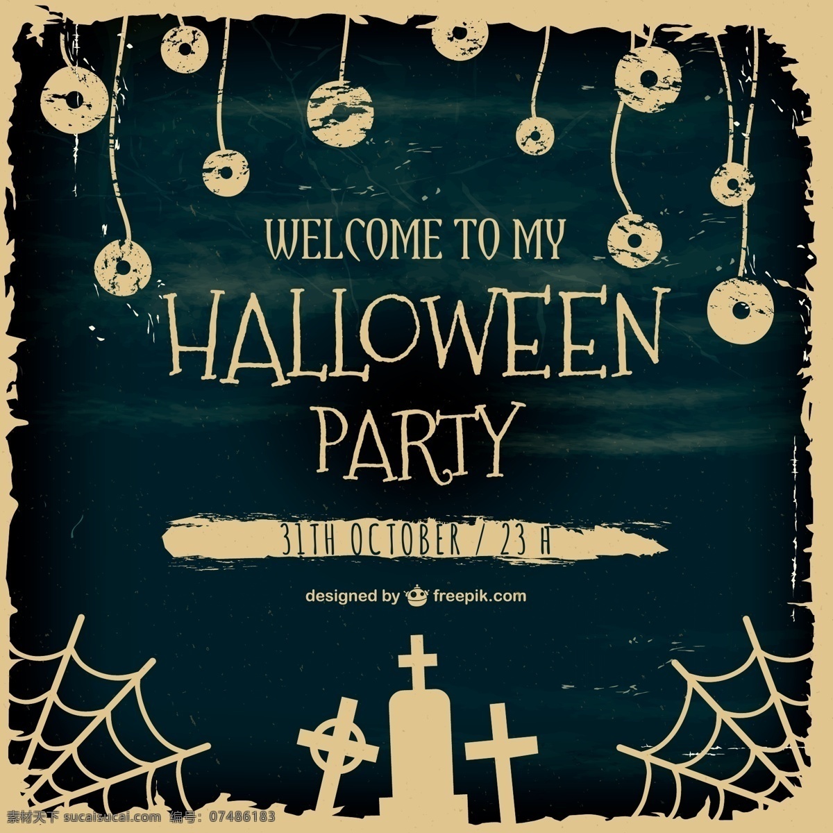 halloween 萬聖節 西方鬼節 蜘蛛網 萬聖節派對 基督教墳墓