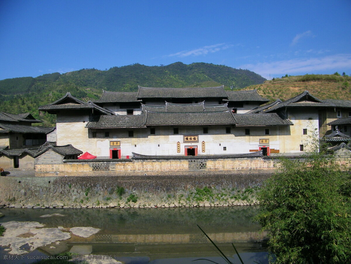 山里 土楼 古老建筑 山里的方楼 土楼风光 土楼图片 风景 生活 旅游餐饮