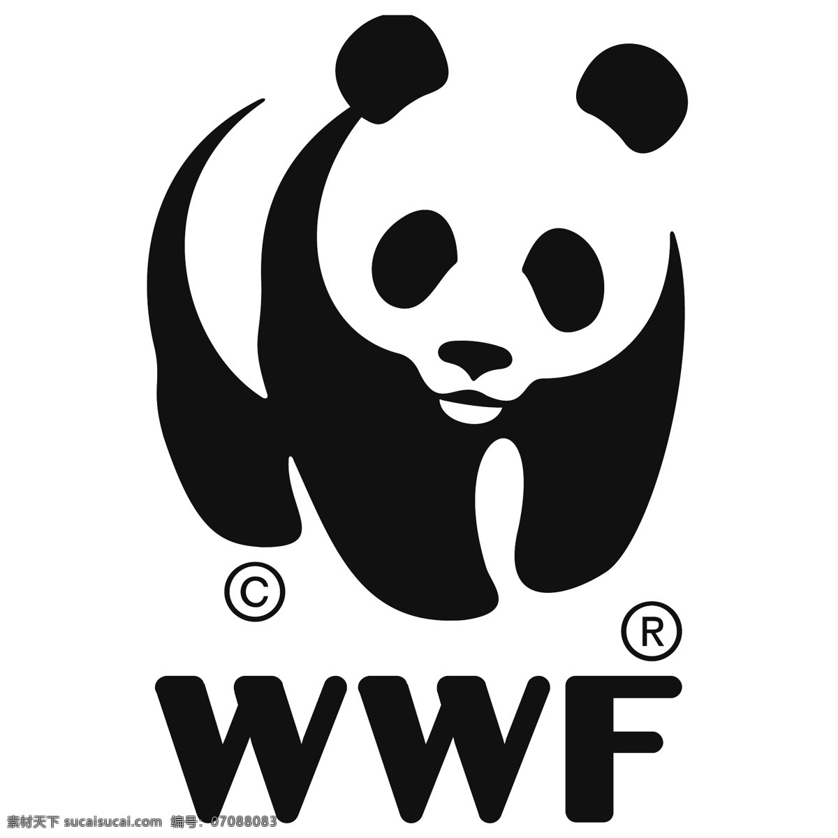 世界自然 基金会 标志 wwf 世界自然基金 logo logo整理 企业 标识标志图标 矢量