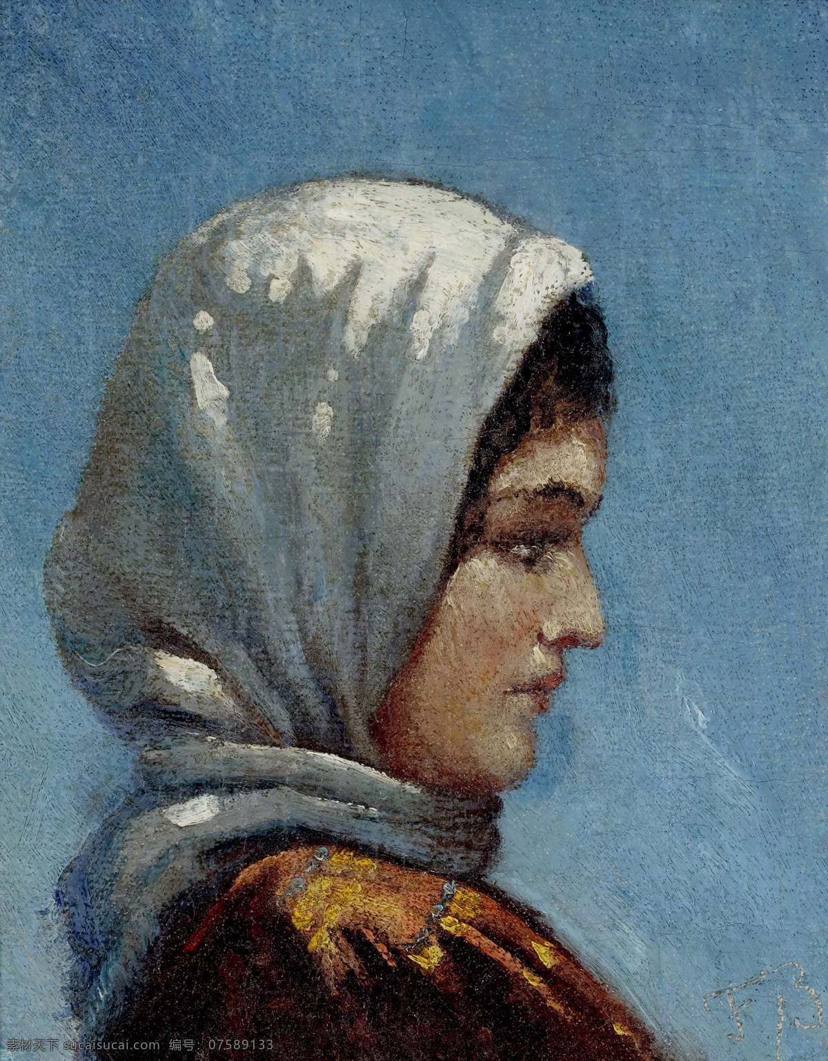 妇女 挂画 绘画 绘画书法 美术 名画 名家字画 女性 油画 人物 设计素材 模板下载 油画人物 油彩 色彩 西方 装饰画 配画 艺术品 头巾 文化艺术 家居装饰素材