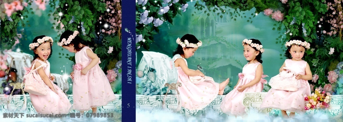 精灵 天使 梦幻 儿童 模板 影楼 魔法 书 dvd photoshop 宝宝 背景 儿童网站 孩子ps素材 六一儿童节 相册摄影 艺术照 最新 分层 节日素材