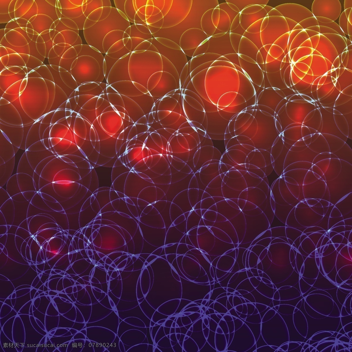 氖泡 紫色